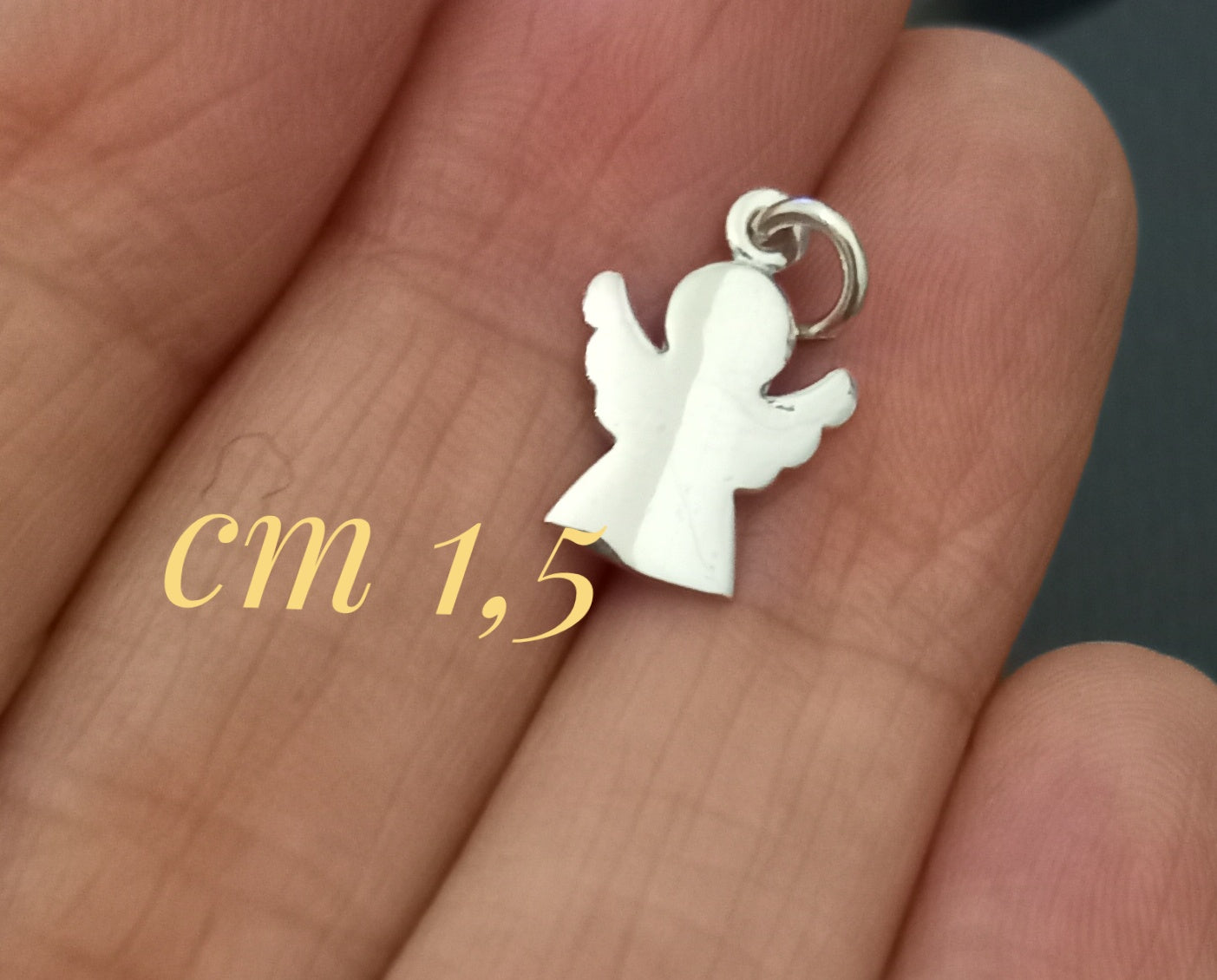 ciondolo angelo in argento 925